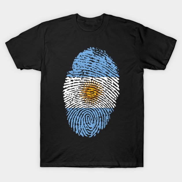 argentina flag T-Shirt by NerdsbyLeo